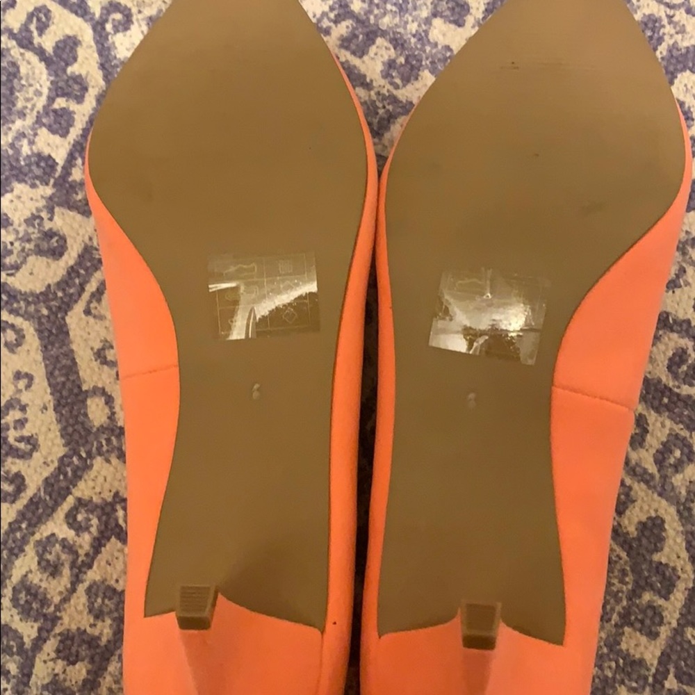 *ASOS* Coral Velvet Kitten Heel Shoes NWOT - Picture 8 of 14
